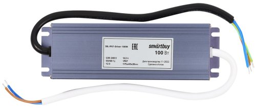 Блок питания для светодиодной ленты Smartbuy SBL-IP67-Driver-100W фото Блок питания для светодиодной ленты Smartbuy SBL-IP67-Driver-100W картинка